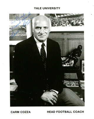 Carm Cozza Autographed 8x10 Photo