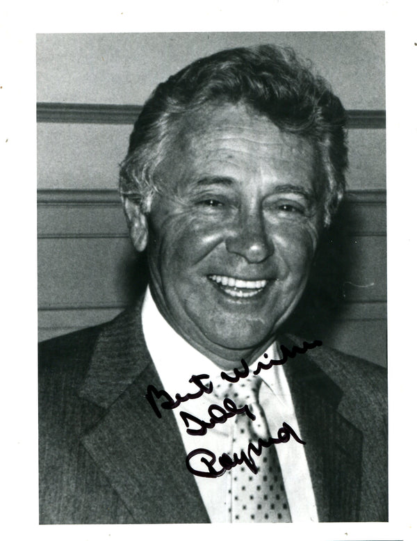 Harold Tubby Raymond Autographed 8x10 Photo