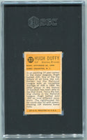 Hugh Duffy 1963 Bazooka Greats Card #33 SGC Graded 5
