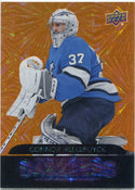 Connor Hellebuyck 2020 - 2021 Upper Deck Dazzlers Orange Card #DZ-49