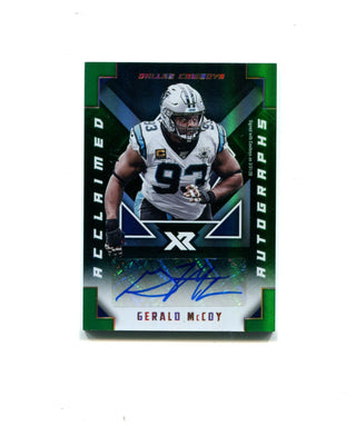 Gerald McCoy 2020 Panini Acclaimed Autographs XR #AA-GM 1/5 Card