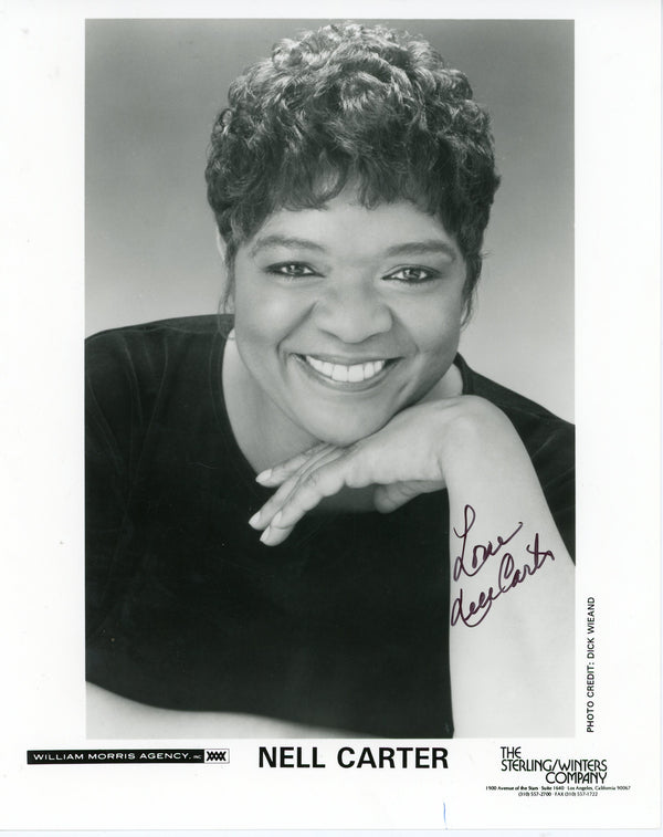 Nell Carter Autographed 8x10 Photo