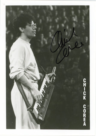 Chick Corea Autographed Photo