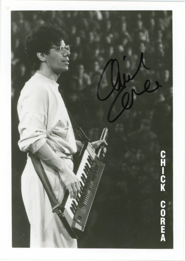 Chick Corea Autographed Photo