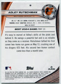 Adley Rutschman 2024 Bowmans Best Purple Refractor Card #9 208/250