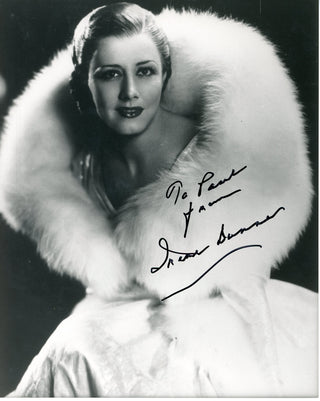 Irene Dunne Autographed 8x10 Photo
