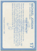 Michael Jordan 1989 Collegiate Collection Coca Cola Card #17