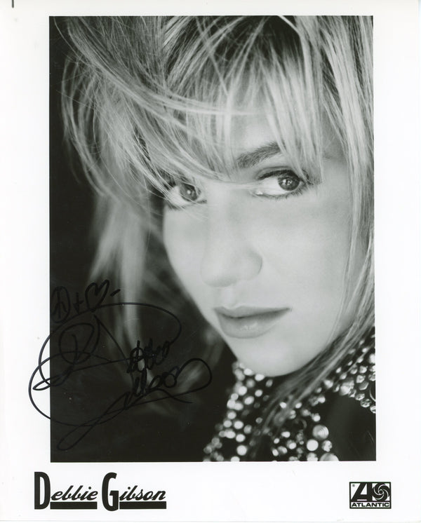 Debbie Gibson Autographed 8x10 Celebrity Photo