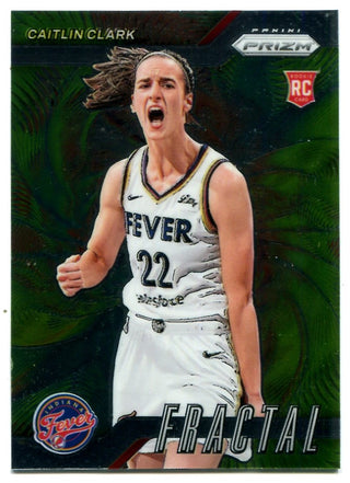 Caitlin Clark 2024 Panini WNBA Prizm Fractal #1 Card