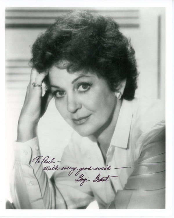 Gogi Grant Autographed 8x10 Photo