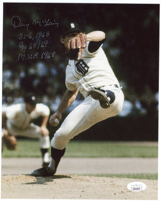 Denny McLain Autographed 8x10 Photo