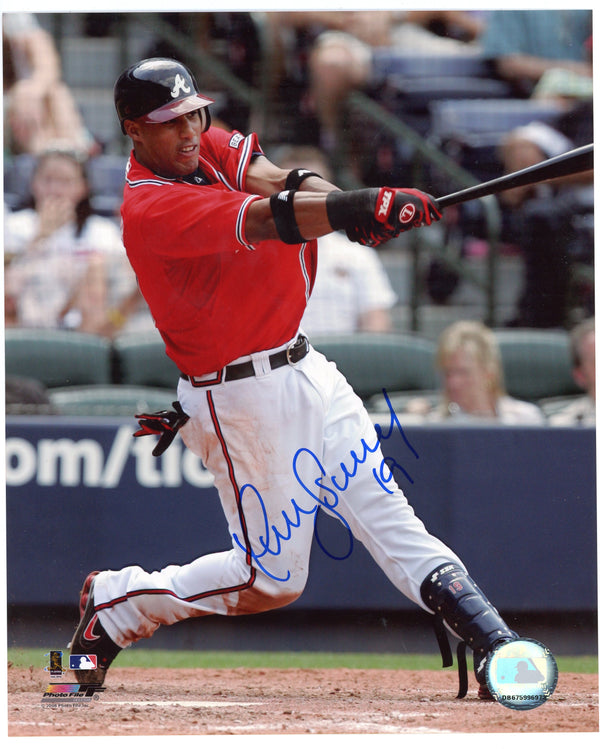 Yunel Escobar Autographed 8x10 Baseball Photo