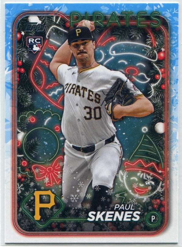 Paul Skenes 2024 Topps Holiday RC #H165