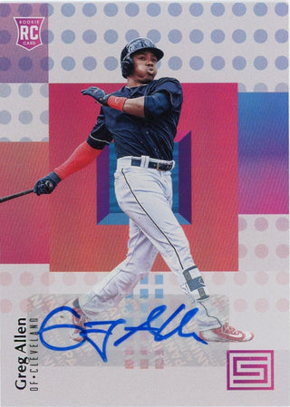 Greg Allen 2018 Panini Autographed RC #13