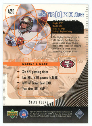 Steve Young 1999 Upper Deck Astronomix #A20