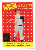 Mickey Mantle 1996 Topps #487 1958  Reprint Card