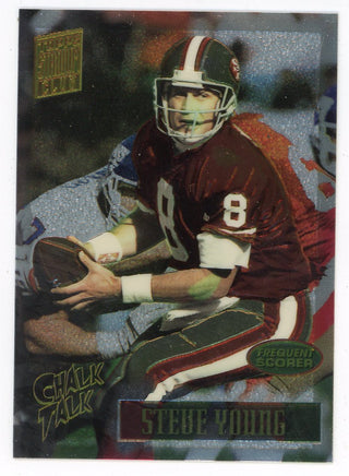 Steve Young 1994 Topps Stadium Club Chalk Talk Frequent Scorer #374