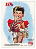 Steve Young 1994 Topps Stadium Club Chalk Talk Frequent Scorer #374