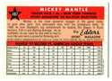 Mickey Mantle 1996 Topps #487 1958  Reprint Card