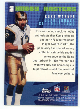 Kurt Warner 2002 Topps Hobby Hasters #HM1