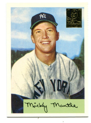 Mickey Mantle 1996 Topps #65 1954 Reprint Card
