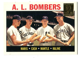Mickey Mantle A.L Bombers 1996 Topps #331 1964 Reprint Card