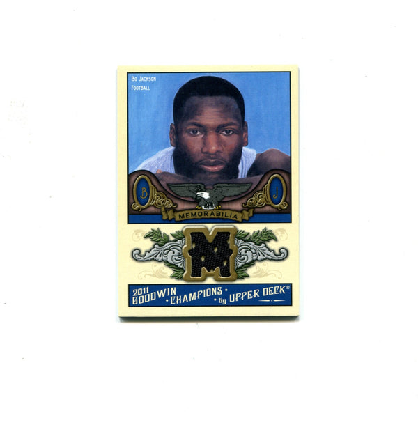 Bo Jackson 2011 Upper Deck Goodwin Champions #M-BJ Card