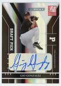 Gio Gonzalez Autographed 2004 Donruss Draft Picks #318