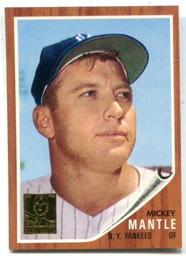 Mickey Mantle 1996 Topps #200 1962  Reprint Card