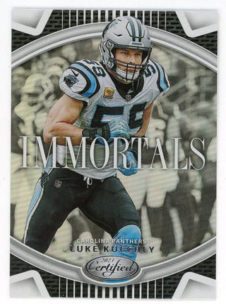 Luke Kuechly 2023 Panini Certified Immortals #I-10