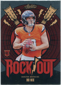 Bo Nix 2024 Panini Absolute  Rock Out RC #RO-BNX