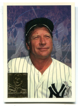 Mickey Mantle 1996 Topps #7 Reprint Card