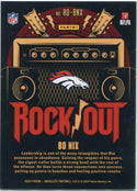 Bo Nix 2024 Panini Absolute  Rock Out RC #RO-BNX