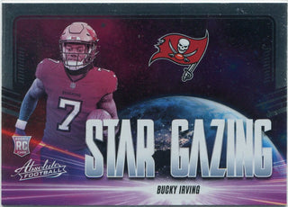 Bucky Irving 2024 Panini Absolute Star Gazing RC #SG-BIG