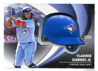 Vladimir Guerrero Jr 2022 Topps Commemorative Batting Helmet Card #BHVG