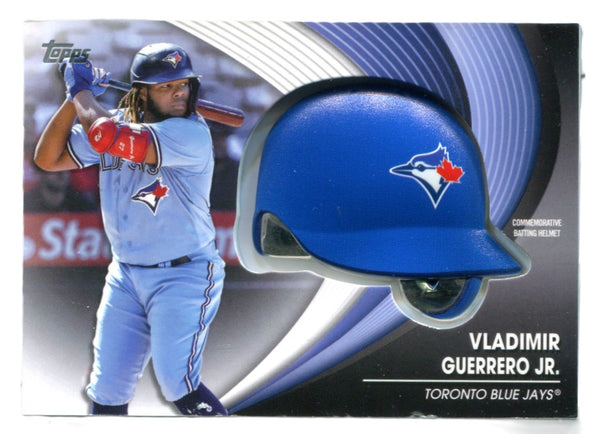Vladimir Guerrero Jr 2022 Topps Commemorative Batting Helmet Card #BHVG