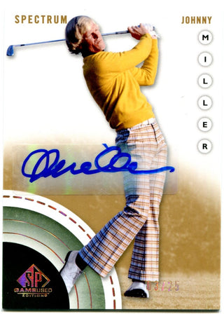 Johnny Miller Upper Deck SP Auto 03/25