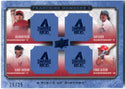 Franchise Members Arizona Diamondbacks Webb/Haren/Johnson/Jackson /25 Card