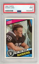 Howie Long 1984 Topps Card #111 PSA MT 9