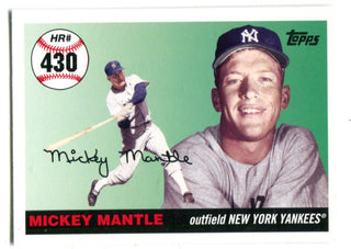 Mickey Mantle 2007 Topps #MHR430 Card