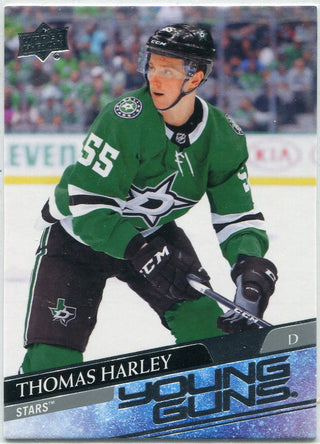 Thomas Harley 2020 - 2021 Upper Deck Young Guns RC #227