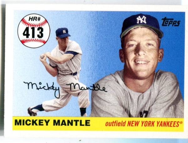 Mickey Mantle 2007 Topps #MHR413 Card