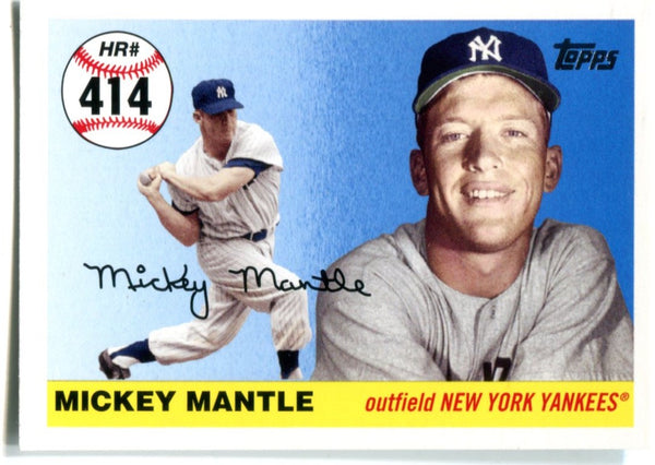 Mickey Mantle 2007 Topps #MHR414 Card
