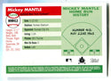 Mickey Mantle 2007 Topps #MHR413 Card