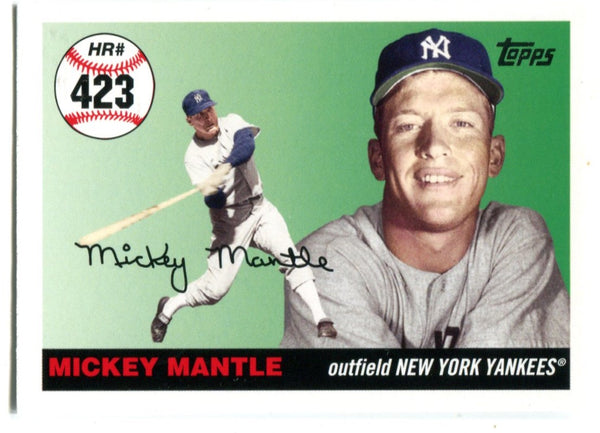 Mickey Mantle 2007 Topps #MHR423 Card