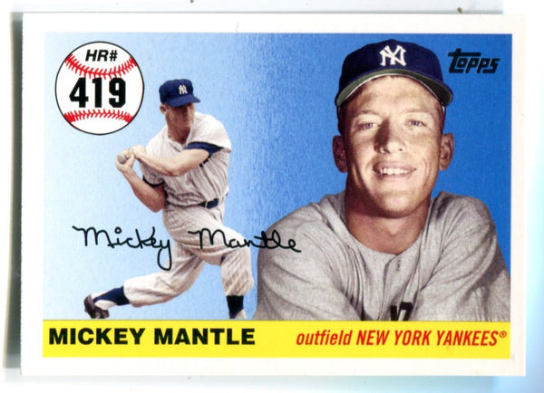 Mickey Mantle 2007 Topps #419 Card