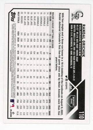 Randal Grichuk 2023 Topps #110