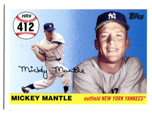 Mickey Mantle 2007 Topps #412 Card