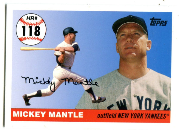 Mickey Mantle 2007 Topps #118 Card