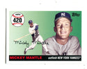 Mickey Mantle 2007 Topps #420 Card